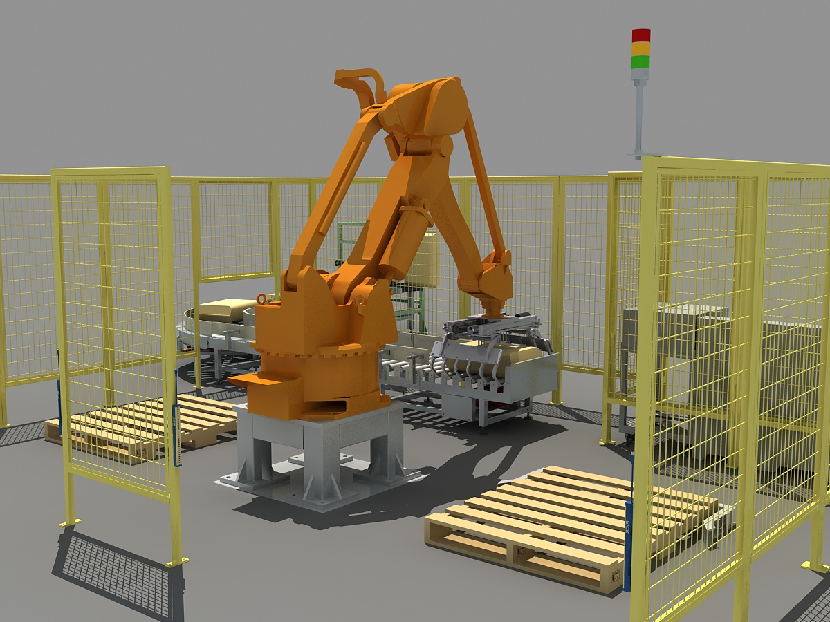 OLİMPACK PALETİZER ROBOT  - 4